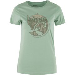 Fjällräven Arctic Fox Print T-Shirt W - Misty Green