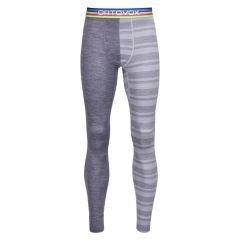 Ortovox 185 Rock'n'Wool Long Pants M Funktionsunterhose - grey blend