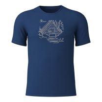 Printshirt Cottage Merino-Tencel M