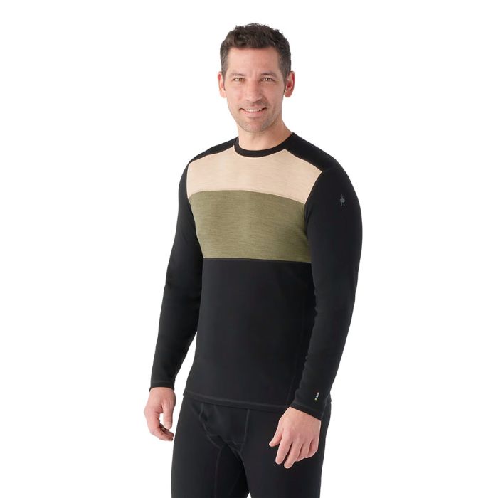 Chemise Homme Smartwool Intraknit – Mérinos Thermique – Colorblock – Taille S – Occasion Parfait état