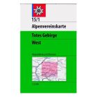 Alpenvereinskarte 15/1, Totes Gebirge – West 1:25.000