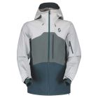  Scott Vertic 3L Men's Jacket Hardshelljacke - light grey/grey