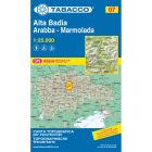 Tabacco-Karte 07, Alta Badia/Gadertal, Arabba, Marmolada 1:25.000