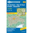 Tabacco-Karte 05, Gröden/Val Gardena, Seiseralm/Alpe di Susi 1:25.000
