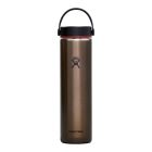 Hydroflask 24OZ Lightweight Wide Flex Cap Trinkflasche - obsidian