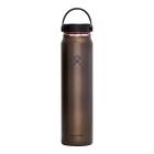 Hydroflask 40OZ Lightweight Wide Flex Cap Trinkflasche - obsidian