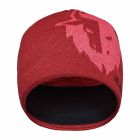 BLACKYAK YAK HEAD Logo Beanie - garnet