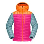 Lyngen Down850 Hood W Daunenjacke - festival fuchsia