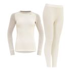Devold Set Duo Active Merino 205 - raw white