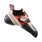 La Sportiva Solution Woman Kletterschuh - white/lily orange
