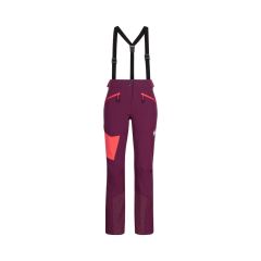Mammut Base Jump SO Touring Pants Women Softshellhose - grape/sunset