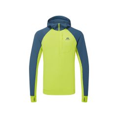 Mountain Equipment Aiguille Hooded Mens Top - vine| majolica