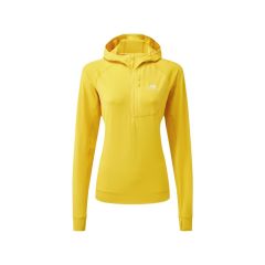 Mountain Equipment Aiguille Hooded Wmns Top - lemon
