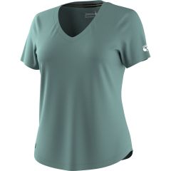Smartwool Active Ultralite V-Neck SS W Merinoshirt - dusty teal