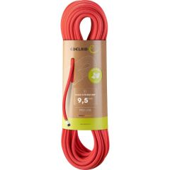 Edelrid Eagle Lite Eco Dry 9,5mm - neon coral