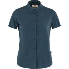 Fjällräven High Coast Lite Shirt SS W Bluse - navy
