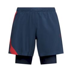 La Sportiva Flow 5 Short M Trailrunninghose - night sky/cypress
