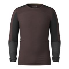 Smartwool Intraknit Thermal Merino Base Layer Crew M - black shale