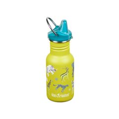 Klean Kanteen Kid Classic Sippy Cap Edelstahl Trinkflasche - safari
