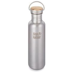 Klean Kanteen Reflect Bamboo Cap Brushed Stainless Trinkflasche
