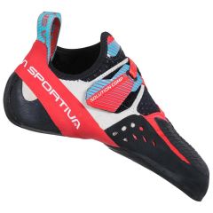 La Sportiva Solution Comp W Kletterschuh - Hibiscus | Malibu Blue