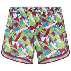 La Sportiva Timing Short W Red Plum Lime Green