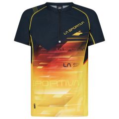 La Sportiva Xcelerator T-Shirt M Black Yellow