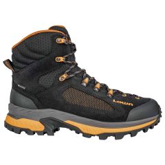 LOWA CORVARA GTX MID Trekkingschuhe - schwarz/orange