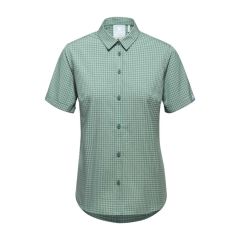 Aada Shirt Women Kurzarmhemd - dark jade-jade