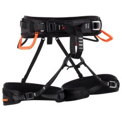 Mammut Ophir 4 Slide Klettergurt - Black-Safety Orange
