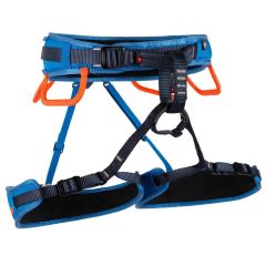 Mammujt Ophir Fast Adjust Klettergurt - dark gentian-safety orange
