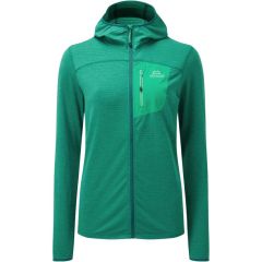 Mountain Equipment Lumiko Hooded Jacket Fleecejacke - spruce / deep green
