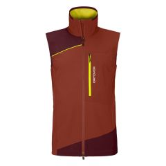 Ortovox Pala Light Vest M Softshellweste - clay orange