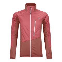 Ortovox Westalpen Swisswool Hybrid Jacket W Damen Fleecejacke - wild rose