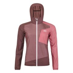 Ortovox Windbreaker Jacket W - mountain rose