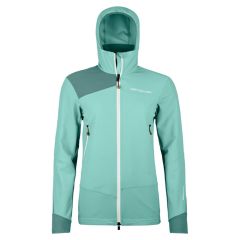 Ortovox Pala Hooded Jacket W - aquatic ice