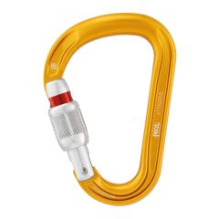 Petzl Attache Screw Lock Schraubkarabiner - yellow