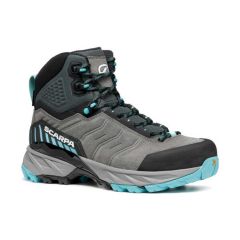 Scarpa RUSH TREK GTX WMN Wanderschuh - midgray-aqua