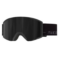 Scott Shield Goggle - Black / Fog Grey AMP black chrome S3