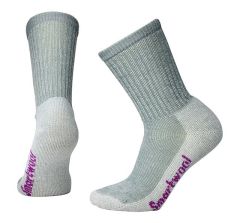Smartwool Women's Hike Light Crew - Light Gray