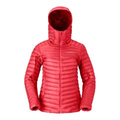 Norrona trollveggen superlight down800 Hood W Daunenjacke - watermelon