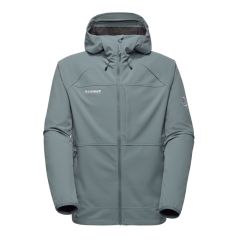 Mammut Ultimate Comfort SO Hooded Jacket M Softshelljacke - strata