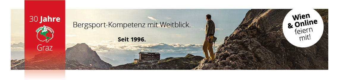 30 Jahre Bergfuchs Graz Banner