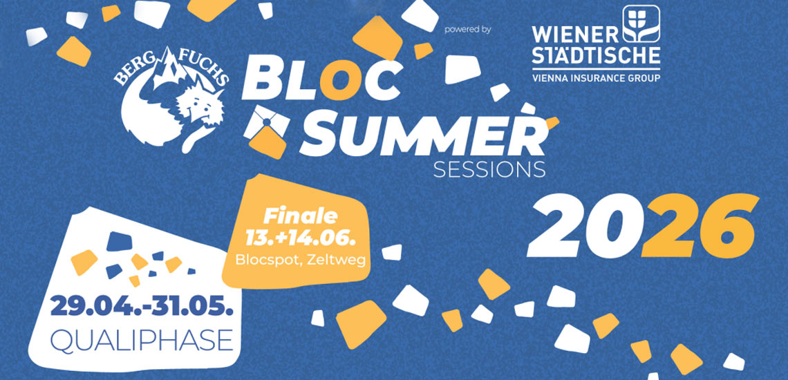 Bergfuchs Bloc Summer Sessions 2026