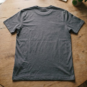 T-Shirt Vorlag grau Back