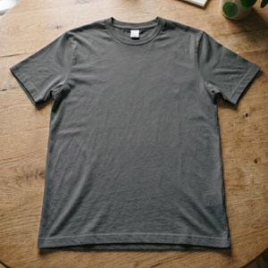 T-Shirt Vorlage grau
