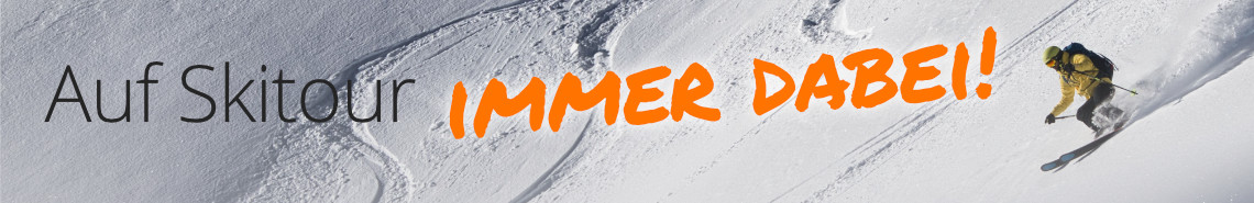Auf Skitour immer dabei
