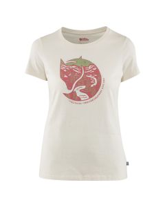 Fjällräven Arctic Fox Print T-Shirt W - Chalk White
