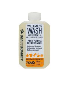 WILDERNESS WASH WITH CITRONELLA - Öko-Multi-Waschmittel: Multitalent für Textilien, Ausrüstung, Geschirr, Körper!