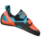 La Sportiva Katana Kletterschuh  Tangerine / Tropical Blue - technisch vielseitiger Schuh